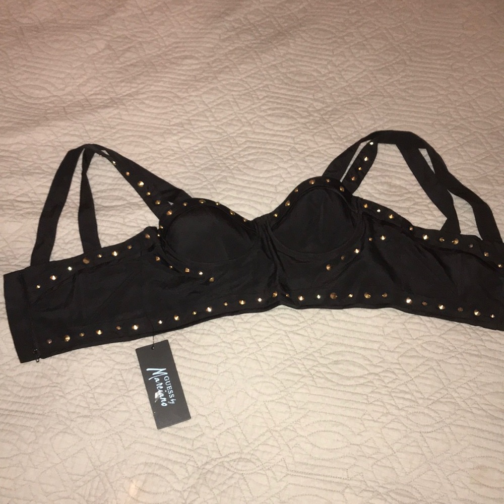Guess by Marciano Bustier Crop Top